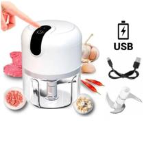Triturador Elétrico Portátil Para Alimentos 250Ml Triturador Elétrico Portátil Para Alimentos 250Ml