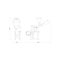 Triturador Elétrico TE40Tc Tramontina com Motor Traseiro 3 hp 127 V/220 V Bivolt e Saída Lateral Triturador Elétrico TE40Tc Tramontina com Motor Traseiro 3 hp 127 V/220 V Bivolt e Saída Lateral