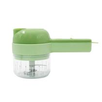 Triturador Elétrico USB com Bateria 1200mAh para Cebola, Alho e Pimenta