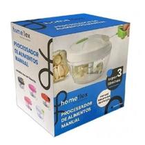 Triturador manual de alimentos home flex fxh-437
