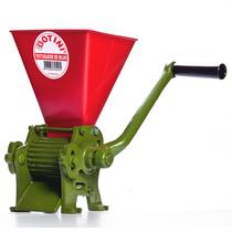 Triturador Milho Grão Seco Manual Botini Moinho Moedor Maquina Triturar Moer Fazer Quirera Grossa Canjica Ração Pintinho