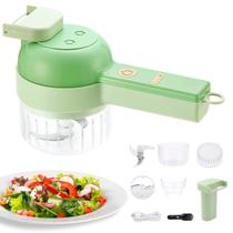Triturador Multifuncional Elétrico 4 em 1 Ideal para Todo Tipo de Alimento Triturador Multifuncional Elétrico 4 em 1 Ideal para Todo Tipo de Alimento