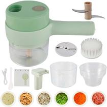 Triturador Multifuncional Elétrico 4 em 1 Ideal para Todo Tipo de Alimento Triturador Multifuncional Elétrico 4 em 1 Ideal para Todo Tipo de Alimento