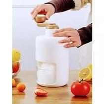 Triturador Pote Manivela Sobremesa Cortador Bebida Vasilha Gel Copo Drinks bandeja Preparo Vasilha