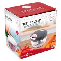 Triturador Processador De Alimentos manual 3 laminas 500ml Triturador Processador De Alimentos manual 3 laminas 500ml
