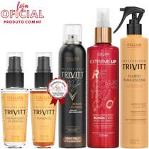 Trivitt-Fluido+Brilho Intenso+Blinda Fios+PowerOil+Reparador