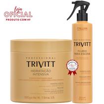 Trivitt: Fluído para Escova 300ml e Hidratação Intensiva 500g Trivitt: Fluído para Escova 300ml e Hidratação Intensiva 500g