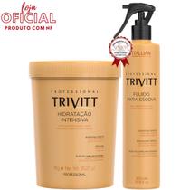 Trivitt - Hidratação Intensiva 1Kg + Fluido para Escova - Itallian Hairtech