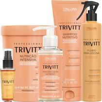 Trivitt Nutrição 1kg, Shampoo Nutritivo 250ml, Máscara Liquida, Fluido Escova, Power Oil Trivitt Nutrição 1kg, Shampoo Nutritivo 250ml, Máscara Liquida, Fluido Escova, Power Oil