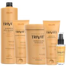 Trivitt-Shampoo+Condicionador+Leave In+Hidratação+Reparador - Itallian Hairtech