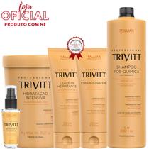 Trivitt-Shampoo+Condicionador+Leave In+Hidratação+Reparador