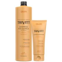 Trivitt Shampoo Pós Química 1l + Condicionador 200ml Trivitt Shampoo Pós Química 1l + Condicionador 200ml