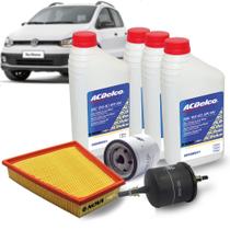 Troca De Oleo 5w40 Filtros 1.6 8v Kit Nova Crossfox fox spacefox Kit1844 Troca De Oleo 5w40 Filtros 1.6 8v Kit Nova Crossfox fox spacefox Kit1844