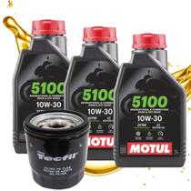Troca de Óleo Cb 500f Cb 500x Motul 5100 10w40 Com Filtro