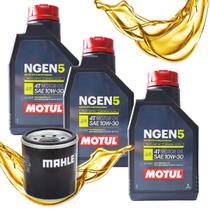 Troca de Óleo Cb 500x Cb 600f Hornet Cbr 500 Motul Ngen 5 10w30 Filtro