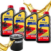 Troca de Óleo Cbr 600f Cb 650r Cbr 600r Cbr 650f Ipiranga 10w30 Com Filtro Troca de Óleo Cbr 600f Cb 650r Cbr 600r Cbr 650f Ipiranga 10w30 Com Filtro