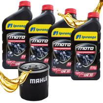 Troca de Óleo Cbr 600f Cb 650r Cbr 600r Cbr 650f Ipiranga 10w30 Com Filtro
