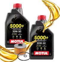 Troca de Óleo Cbx 250 Twister Xre 300 Cb 300r Motul 20w50 Com Filtro