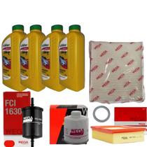 Troca De Óleo Completa Vw 15W40 Semi sint. Tecno SL Polo 1.6