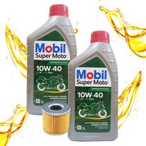 Troca de Óleo Fazer 250 / Xtz 250 Lander / Xtz 250 Teneré Mobil 10w40 + Filtro