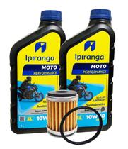 Troca de Óleo Fz25 250 Fazer 250 Lander 250 Teneré 250 Ipiranga 10w40 Com Filtro