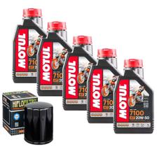 Troca De Oleo Harley Davidson Vroad Motul 7100 20w50 +filtro Troca De Oleo Harley Davidson Vroad Motul 7100 20w50 +filtro