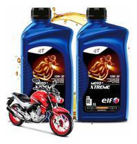 Troca De Óleo Honda Cb 250 Twister Elf Semissintético Xtreme