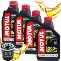 Troca De Oleo Kawasaki Z750 Z800 Z900 Motul 10w40 + Filtro