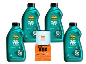 Troca De Óleo Motor Corsa + Filtro 4lt Bardahl 20w50 Api Sl