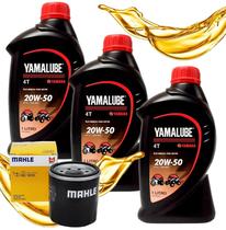 Troca de Óleo Mt 03 Mt 07 Mt 09 Xj6 Yamalube 20w50 Com Filtro