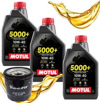 Troca de Óleo Para Suzuki Gladius 650 Bandit 650 Motul 10w40 Com Filtro