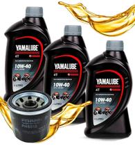 Troca de Óleo Para Suzuki Inazuma 250 Gladius 650 Yamalube 10w40 Com Filtro