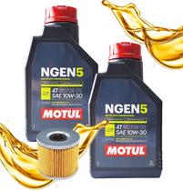 Troca de Óleo Xre 300 / Cb 250f Twister / Cb 300f Twister Motul Ngen5 10w30 + Filtro