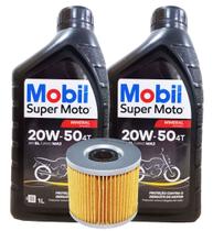 Troca de Óleo Xtz 150 Crosser / Fazer 150 / Factor 150 / Factor 125i / Fz15 Mobil 20w50 + Filtro Troca de Óleo Xtz 150 Crosser / Fazer 150 / Factor 150 / Factor 125i / Fz15 Mobil 20w50 + Filtro