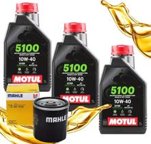 Troca de Óleo Z400 Z300 Z650 Motul 5100 10w40 Com Filtro