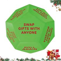 Troca de presentes do Dice Game Santa Swap para a festa de Natal Troca de presentes do Dice Game Santa Swap para a festa de Natal