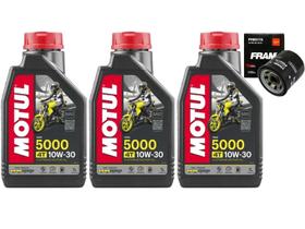 Troca Oleo 10w30 5000, Filtro Oleo Ph6017a Xl 700 Transalp