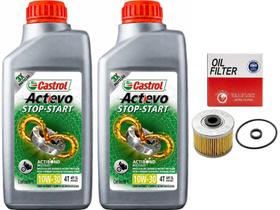 Troca Óleo 10w30 Castrol, Filtro Crf 250f, Cb 250f Twister Troca Óleo 10w30 Castrol, Filtro Crf 250f, Cb 250f Twister