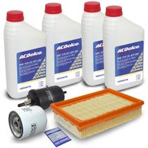 Troca Oleo 5w30 Semissintetico Filtros Kit Nova Prisma 1.0,1.4,flex celta 1.0 Flex,vhc,vhce Kit1809