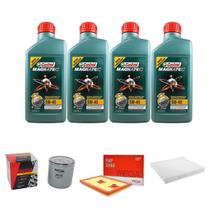 Troca Oleo 5w40 50888 + 3 Filtros Audi A3 Tsi 1.4 13/18 Troca Oleo 5w40 50888 + 3 Filtros Audi A3 Tsi 1.4 13/18