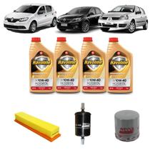 Troca Oleo Clio Logan Sandero 1.0 16v Havoline 10w40