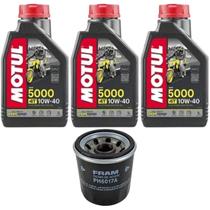 Troca Óleo + Filtro Tracer 900 Gt Motul 5000 10w40 + Ph6017a