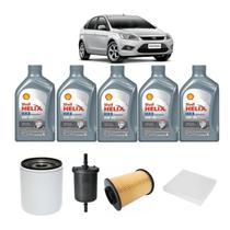 Troca Óleo Filtros Focus 2.0 16v Flex Duratec Shell Hx8