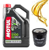 Troca Oleo Gsx-s 750 2018-2020 4 Litros Motul 10w40 + Filtro