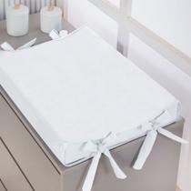 Trocador Americano Anatômico Cômoda Bebê 55X40 Impermeável Plastificado Menina Menino Cores lisa