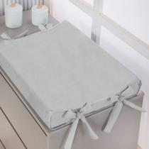 Trocador Americano Anatômico Cômoda Bebê 55X40 Impermeável Plastificado Menina Menino Cores lisa Trocador Americano Anatômico Cômoda Bebê 55X40 Impermeável Plastificado Menina Menino Cores lisa