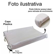 Trocador Americano Anatômico Várias Cores Atenas - Palha/Rosê - Thity