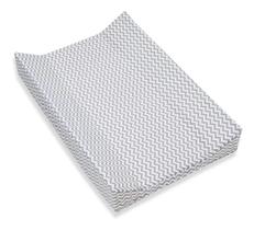 Trocador Americano Para Bebê ZIG ZAG CINZA