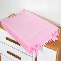 Trocador Anatômico com Capa Impermeável Cômoda Bebê Menina Menino Americano