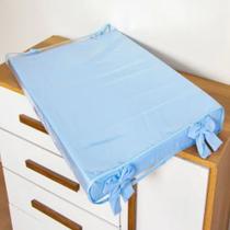 Trocador Anatômico com Capa Impermeável Cômoda Bebê Menina Menino Americano